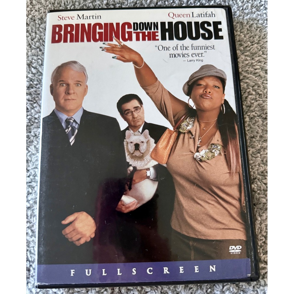 Touchstone Bringing Down the House DVD Excellent Steve Martin Queen Latifah 2003